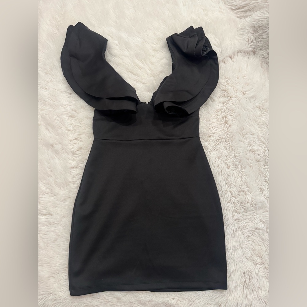 Windsor Black Backless Dress